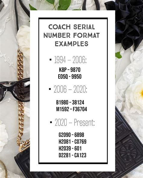 coach bag serial numbers 2022